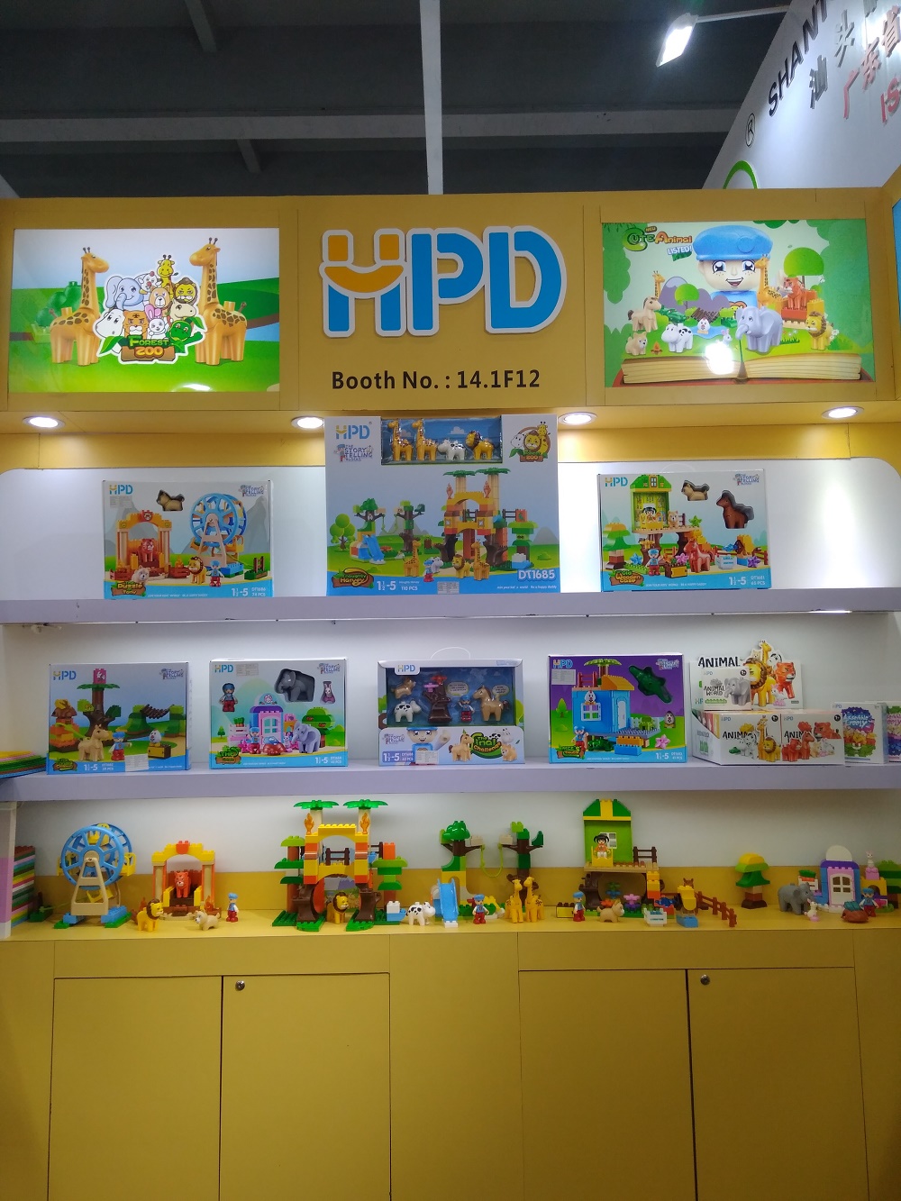 Plastic Educational Games Building Blocks