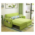 Multifuncional barato extraíble sofá cama con almacenamiento