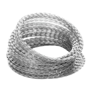 Cascing a filo spinato con rasoio zincato a calore galvanizzato