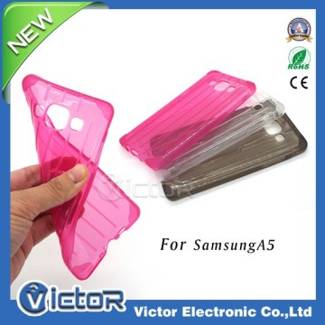 China Factory hot ultrathin transparent TPU Shockproof Case for Samsung A5