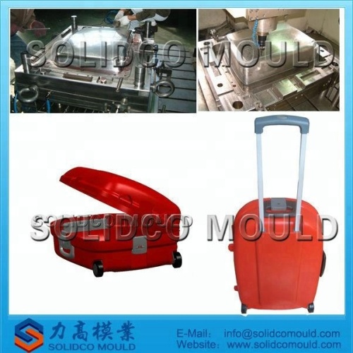 Plastic customized high quality injection luggage case mould