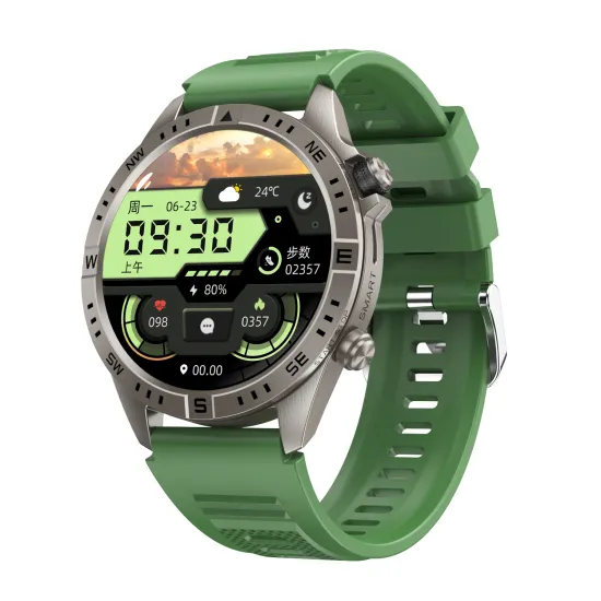 High-Quality Answer Call Circle Smart Watch CY800: 1.6\" Wireless Charging Smartwatch - Customizable OEM & ODM Options