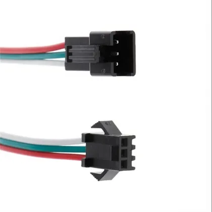 WS2812B WS2811 SK6812 3 Pin JST SM LED Extension Cable Connectors