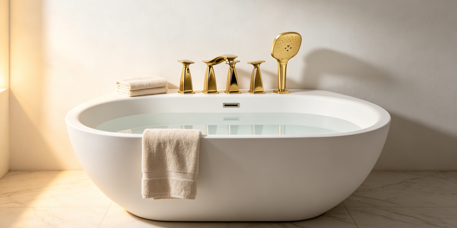 Rim Mount Bath Set