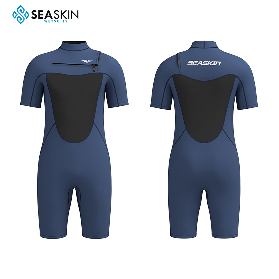 Seaskin Super Stretch Shorty Neoprene Wetsuit For Mens