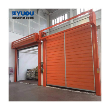 High Performance Automatic Insulated Aluminum Shutter Door