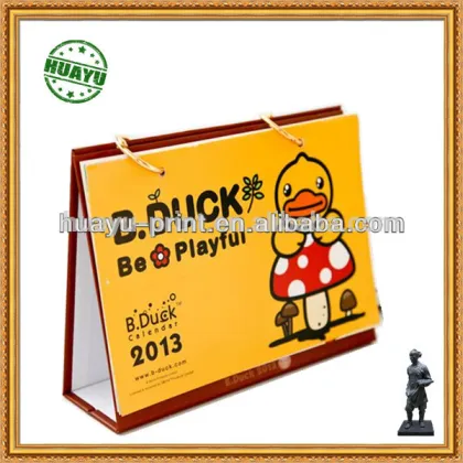 fancy paper desktop calendar printing,calendar 2016
