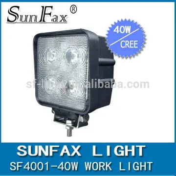 Super bright! 40w auto led work lamp, offroad tractor jeep work light led