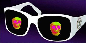 3d glasses lens material