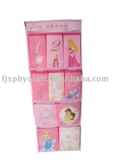 Kid's Non-woven fabric storage hanger bag