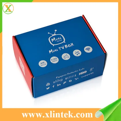 New arrival S905X 4K quad core android 6.0 mini m8s II smart tv box android 6.0 OS wireless TV box x96