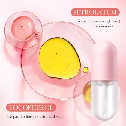 Petroleum Jelly Moisturizing Lip Oil for Full Lip Care