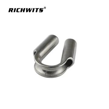 stainless steel 304 tubs thimble for wire rope light duty tube thimbles