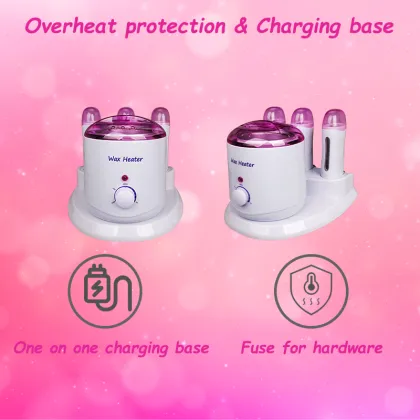OEM Natural DIY Wax Warmer Kit & Depilatory Wax Heater Set for Home Beauty