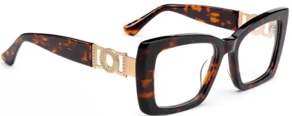 Belieye Full Frame Geometric Acetate Glasses