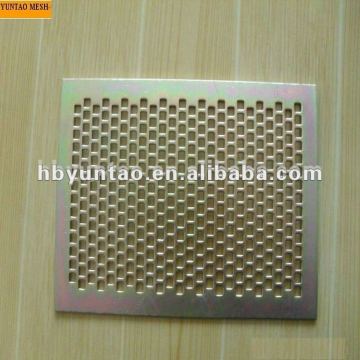 galvanized hole metal panel