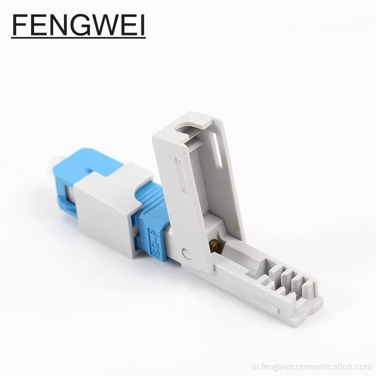 Veldassemblage singlemode platte optische vezelgewricht