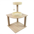 Playhouse moderno gato árvore torre de madeira indoor scratcher multi camada escalada condomínio centro atividade interativa dormir caixa