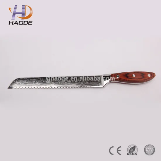 Brand new Lfgb &amp Fda Approval Luxuriant Damascus Knife Set with CE&ISO