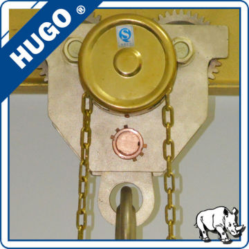 1 ton 1.5 ton 2 ton 10 ton Anti explosion copper manual chain hoists