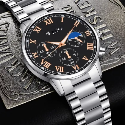 New Men's Business Steel Watches: Latest Fashion Trends in Quartz Watches for Men