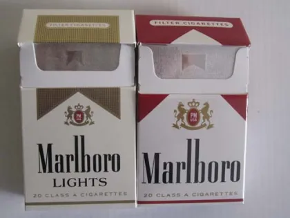 marlboro cigarettes with us stamps