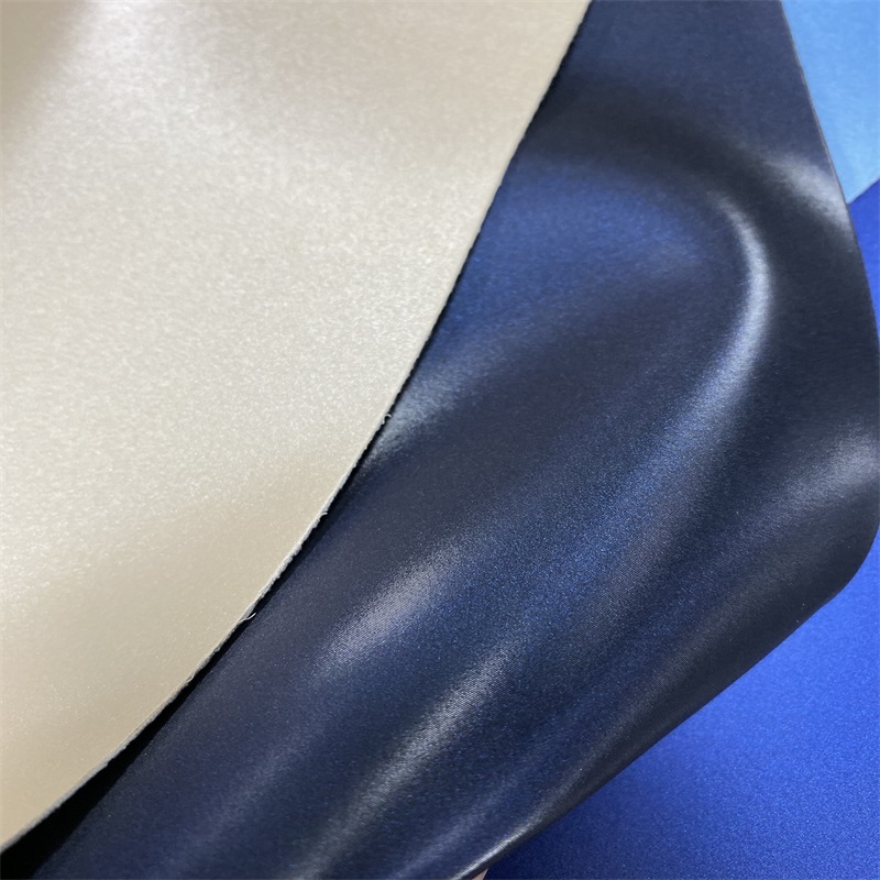 100% Pu Mirror Surface Leather για Τσάντες Ρούχων