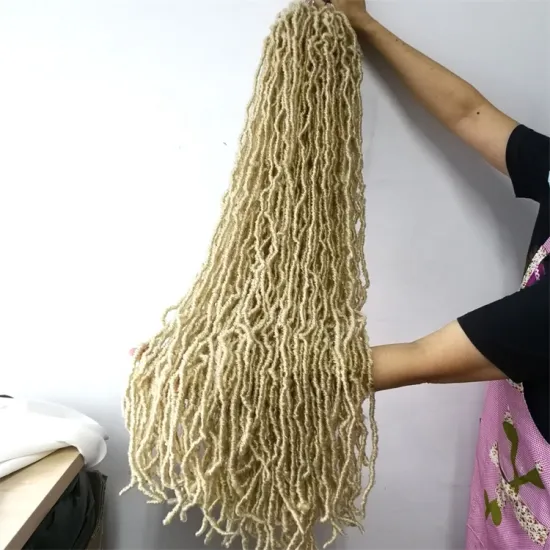 18-36 inch 20 roots/pack,Afro Locs twist Ombre Synthetic Braiding Hair extensions Blonde Long  New Locs Crochet Braid hair
