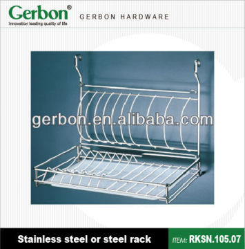 hanging stainless steel dish rack