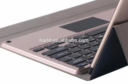 Bluetooth Keyboard With Trackpad For Huawei Matebook Folio Leather Cover For Matebook 12 inch