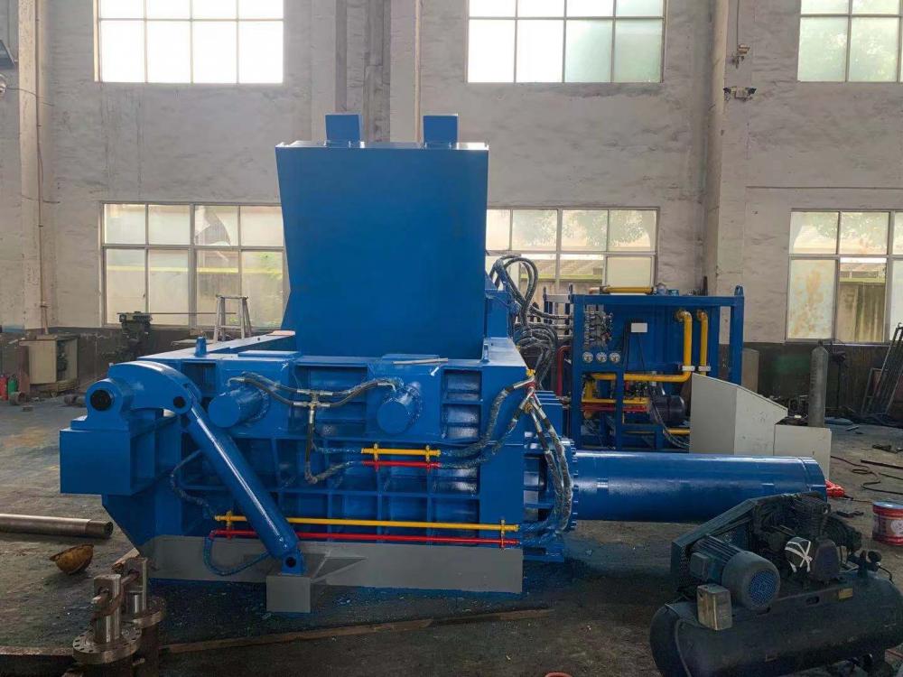 Hydraulic Automatic Mid Steel Scrap Baling Press Machine