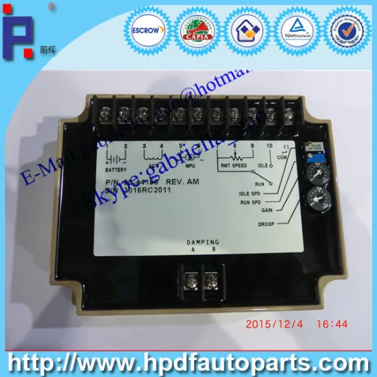 G28 generator governor control 3044196