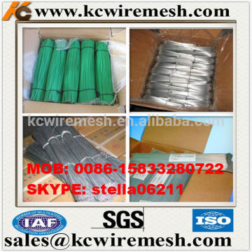 Factory!!!!!!!! Low!!!! KangChen PVC coated green straight cut wire