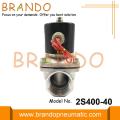 2S400-40 1.5 `` Diyaframla Çalışan Solenoid Valf Suyu