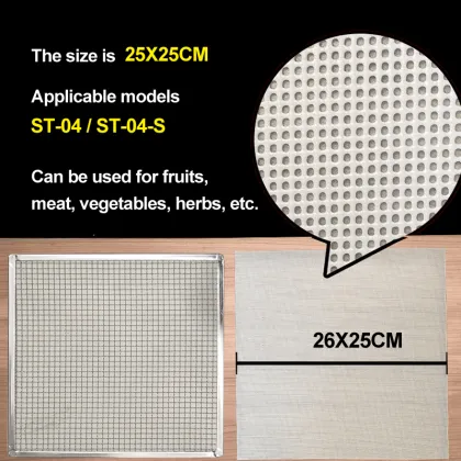 25x25cm Silicone Placemats - Model ST-04 & ST-04-S