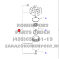 PC400-8 Filtre 207-970-5111 Ekskavatör Parçaları