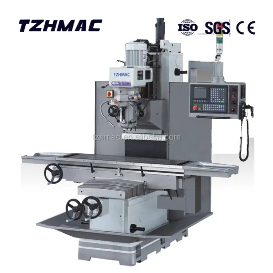 Mini CNC Vertical Turret Milling Machines for Steel X6330 Processing