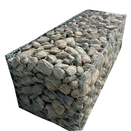 PVC Coated Hexagonal Galvanized Gabion Mesh for 80x100mm Gabion Reno Box (2.5mm/2.7mm)