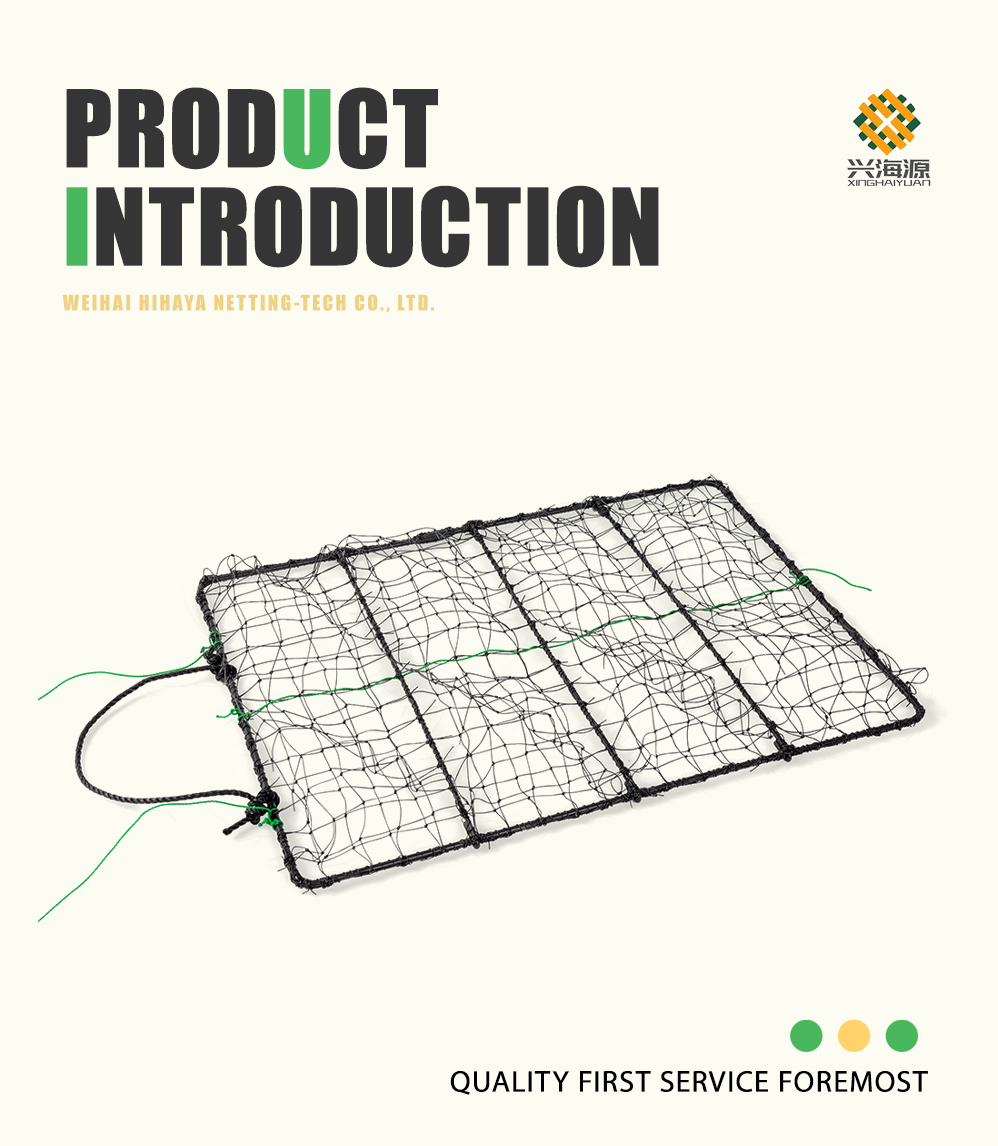 Bag Net Cage for Shellfish Farming and Seed Rearing