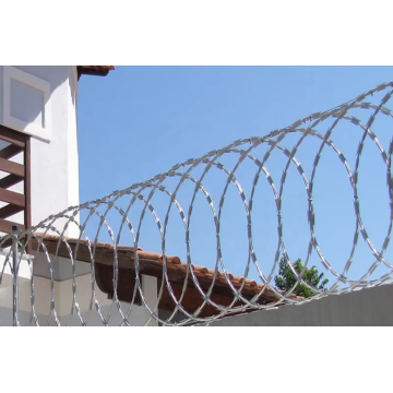 Seguridad galvanizada que cerca el alambre de púas/el alambre de púas