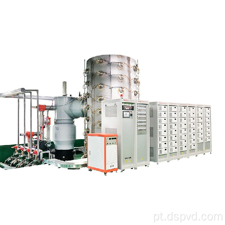 máquina de revestimento de titânio dourado banhado a pvd para móveis