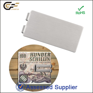 Wholesale money clip blank money clip stainless steel money clip