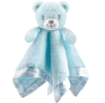Selimut Keamanan Bayi Minky Dot yang Dapat Disesuaikan: Penghibur Mewah dan Desain Beruang Teddy untuk Bayi Baru Lahir dan Balita