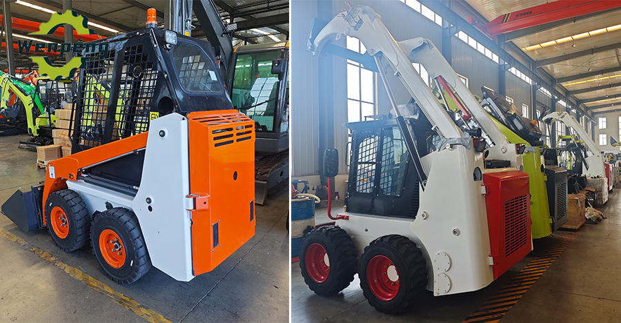 wheel skid steer loader factory