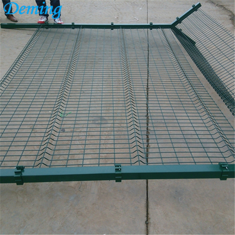 Powder Coated Anti -Climb Airport Fence Panels