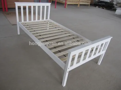 Solid pine wood toddler bed