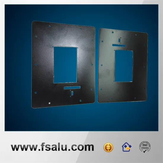 High precision cnc milling machine parts with black anodizing