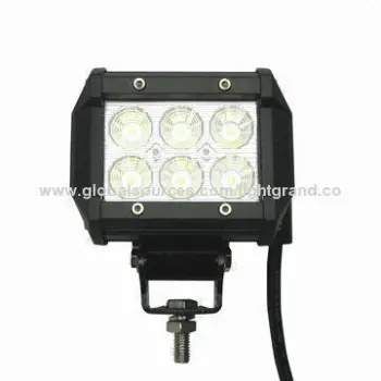 18W Cree LED work lightbar for boat/off-road/car/SUV/jeep/tractor/truck/4 x 4/CE/UL certified
