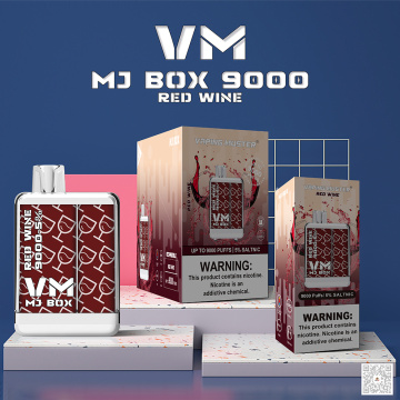 Crystal MJ Box E-Cigarette 9000 พัฟ
