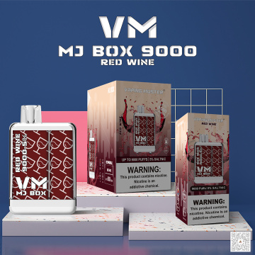 Hộp MJ Crystal MJ E-Thuốc lá 9000 Puff